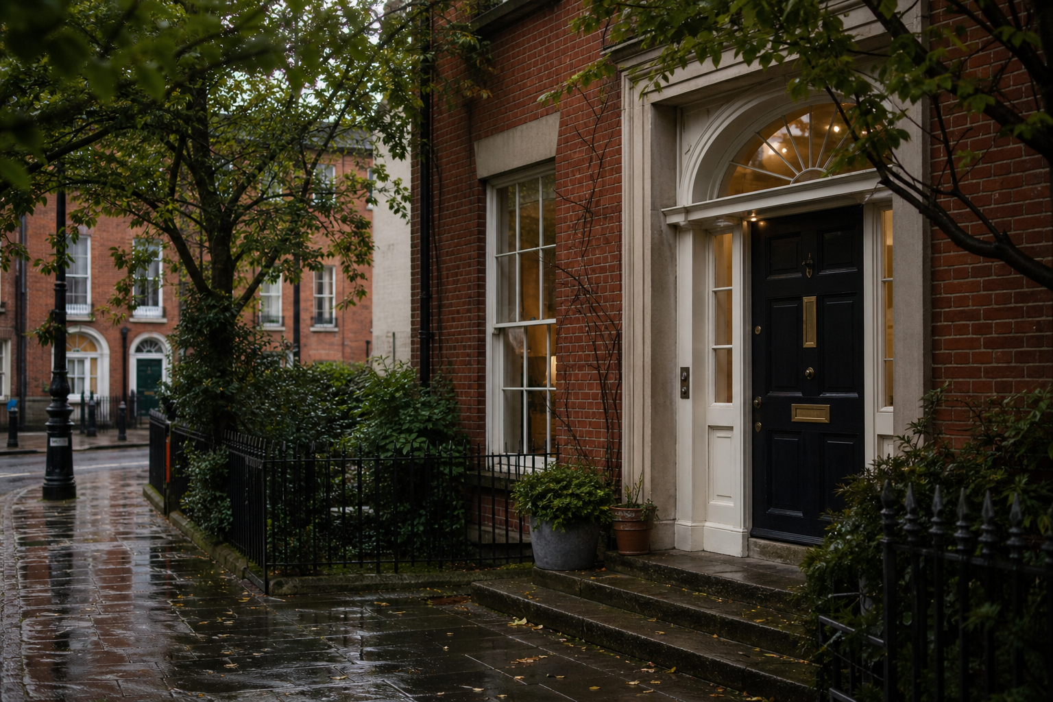 Rathmines street in Dublin